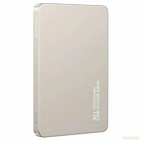 PowerBank 5000mAh 20W Indukcyjny Magsafe PD Fast Charge tytanowy