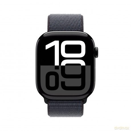 Watch Series 10 GPS, koperta 46 mm z aluminium w kolorze onyksu z opaską sportową w kolorze atramentowym