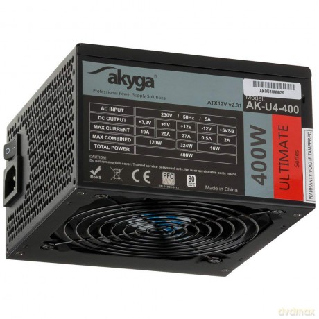 Zasilacz ATX AK-U4-400 400W 80+ Bronze
