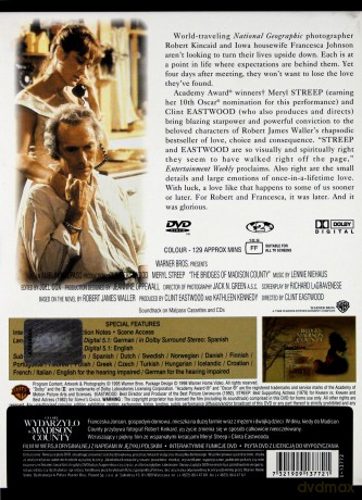 Co się wydarzyło w Madison County [DVD]