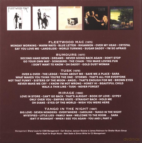 Fleetwood Mac: Fleetwood Mac 1975 To 1987 (Limited) [5CD]