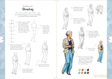 10 Step Drawing: Figures: Draw over 50 poses in 10 easy steps [KSIĄŻKA]