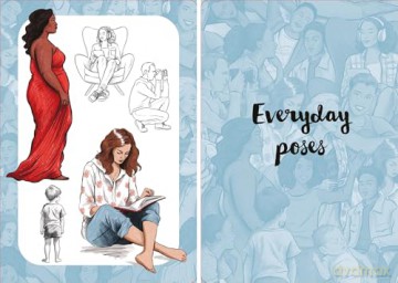 10 Step Drawing: Figures: Draw over 50 poses in 10 easy steps [KSIĄŻKA]
