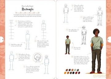 10 Step Drawing: Figures: Draw over 50 poses in 10 easy steps [KSIĄŻKA]