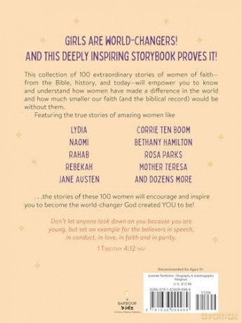 100 Extraordinary Stories for Courageous Girls: Unforgettable Tales of Women of Faith [KSIĄŻKA]
