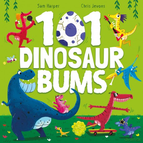 101 Dinosaur Bums [KSIĄŻKA]