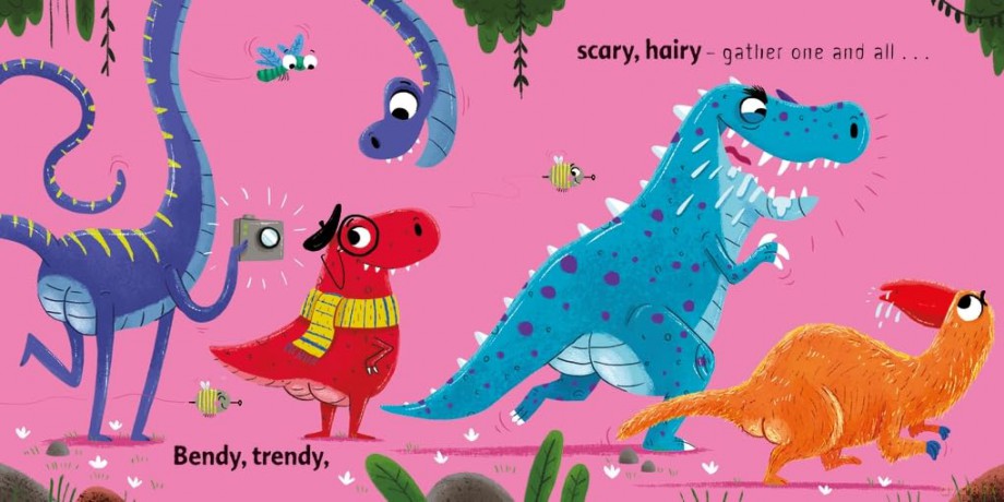 101 Dinosaur Bums [KSIĄŻKA]