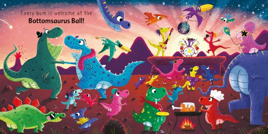 101 Dinosaur Bums [KSIĄŻKA]
