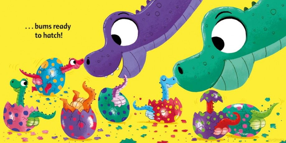 101 Dinosaur Bums [KSIĄŻKA]