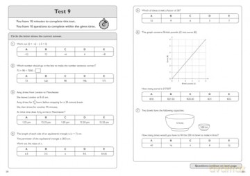 11+ Maths Quick Practice Tests Age 10-11 [KSIĄŻKA]