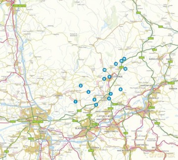 15 Short Walks in the Ribble Valley [KSIĄŻKA]