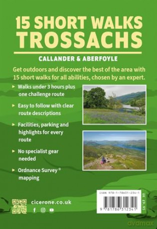 15 Short Walks in the Trossachs - Callander and Aberfoyle [KSIĄŻKA]