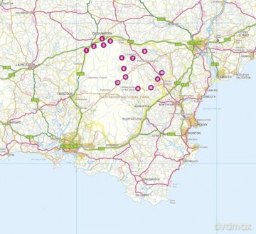 15 Short Walks on Dartmoor North - Okehampton and Chagford [KSIĄŻKA]