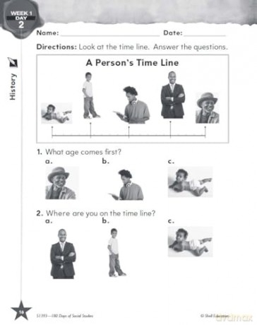 180 Days of Social Studies for First Grade: Practice, Assess, Diagnose [KSIĄŻKA]