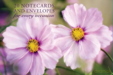 20 Notecards and Envelopes: Pink Cosmos - a fabulous collection of 20 beautiful flower portrait cards and decorative envelopes [KSIĄŻKA]