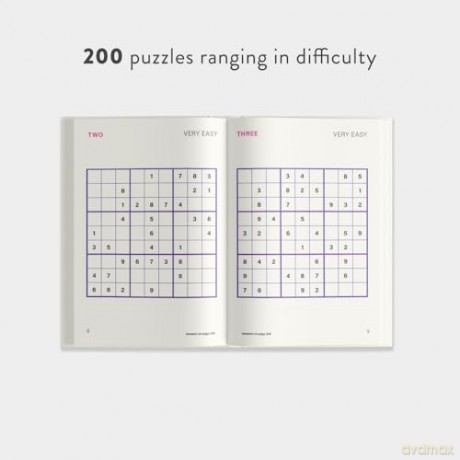 200 Stress-Relieving Sudoku Puzzles to Sharpen Your Mind: Presented by Maria Shriver, Patrick Schwarzenegger, and MOSH [KSIĄŻKA]