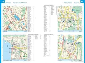 2026 Collins Essential Road Atlas Britain and Northern Ireland: A4 Spiral [KSIĄŻKA]