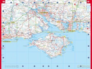 2026 Collins Essential Road Atlas Britain and Northern Ireland: A4 Spiral [KSIĄŻKA]