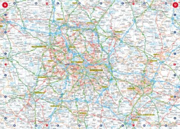 2026 Collins Handy Road Atlas Britain and Ireland: A5 Spiral [KSIĄŻKA]