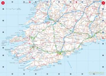 2026 Collins Handy Road Atlas Britain and Ireland: A5 Spiral [KSIĄŻKA]