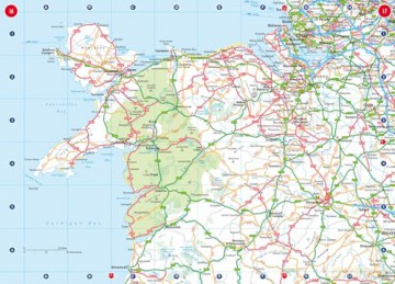 2026 Collins Handy Road Atlas Britain and Ireland: A5 Spiral [KSIĄŻKA]