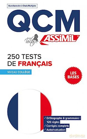 250 Tests De Français: Niveau college [KSIĄŻKA]