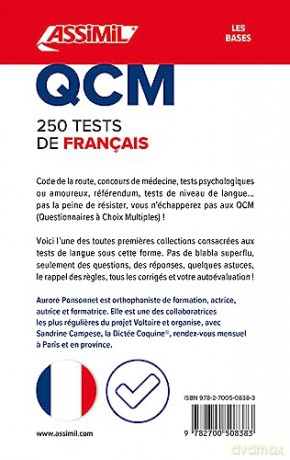 250 Tests De Français: Niveau college [KSIĄŻKA]