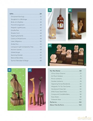 3D Scroll Saw Projects: 35 Fun Compound-Cut Projects, More than 150 Patterns [KSIĄŻKA]