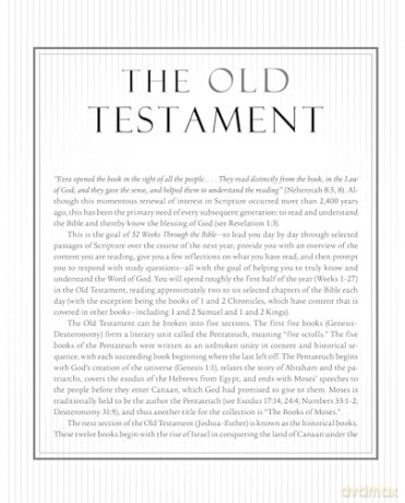 52 Weeks through the Bible: A Year-Long Bible Study for Men and Women [KSIĄŻKA]