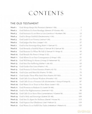 52 Weeks through the Bible: A Year-Long Bible Study for Men and Women [KSIĄŻKA]