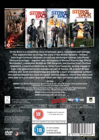 Strike Back Season 1-4 [11DVD]