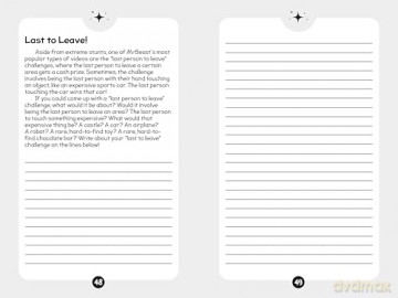96 Facts About MrBeast: Quizzes, Quotes, Questions, and More! With Bonus Journal Pages for Writing! [KSIĄŻKA]