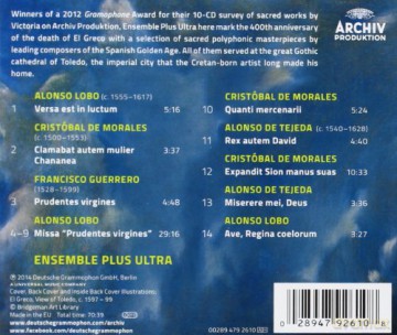 Ensemble Plus Ultra: From Spain To Eternity [CD]
