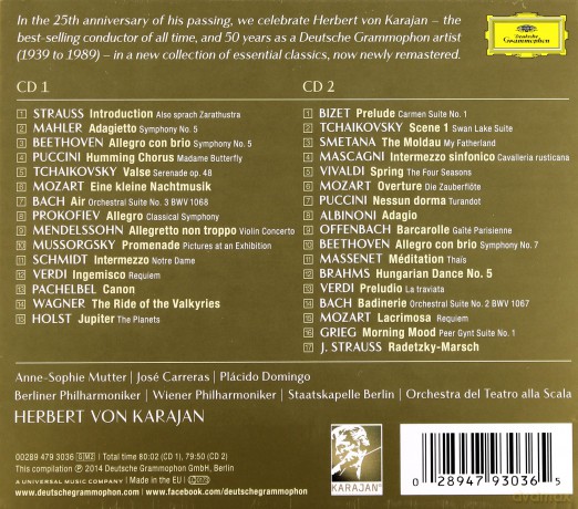 Herbert Von Karajan: The Essential Collection [2CD]