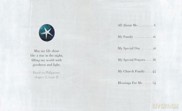 A Christening Gift Prayer and Memory Book [KSIĄŻKA]