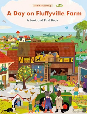 A Day on Fluffyville Farm: A Look-and-Find-Book [KSIĄŻKA]
