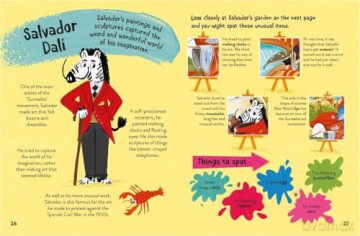 A Day With the Artist: Search and discover arty animals at work on this behind-the-scenes tour [KSIĄŻKA]