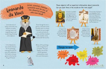 A Day With the Artist: Search and discover arty animals at work on this behind-the-scenes tour [KSIĄŻKA]