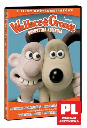Wallace i Gromit: Wyprawa na księżyc / Wściekłe gacie / Strzyżenie owiec / Sprawa tycia i śmierci [DVD]