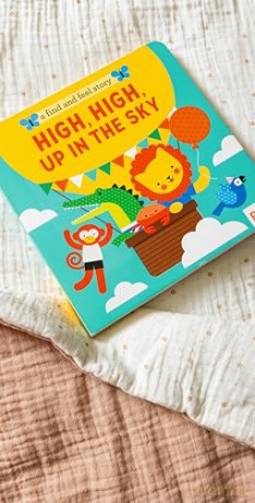 A Find and Feel Story: High, High, Up in the Sky [KSIĄŻKA]