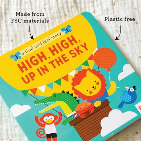 A Find and Feel Story: High, High, Up in the Sky [KSIĄŻKA]