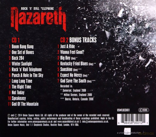 Nazareth: Rock'N'Roll Telephone (Deluxe) (digipack) [2CD]