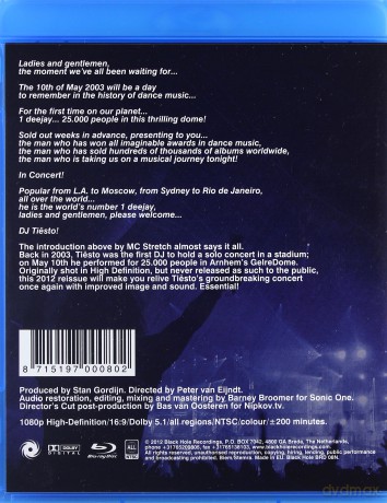 Tiesto: Tiesto In Concert [BLU-RAY]