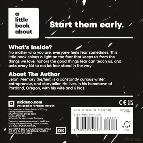 A Little Book About Fear [KSIĄŻKA]