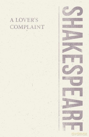 A Lover's Complaint [KSIĄŻKA]