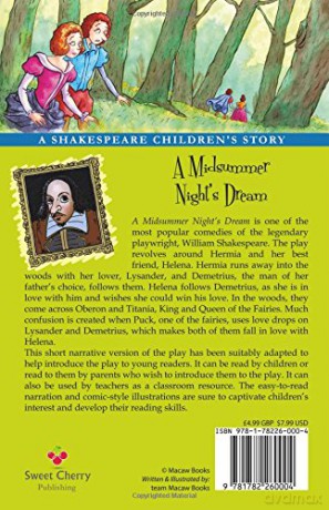A Midsummer Night's Dream: A Shakespeare Children's Story [KSIĄŻKA]