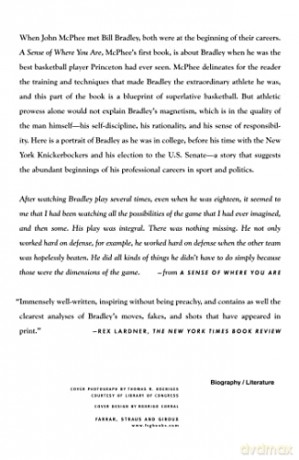 A Sense of Where You Are: Bill Bradley at Princeton [KSIĄŻKA]