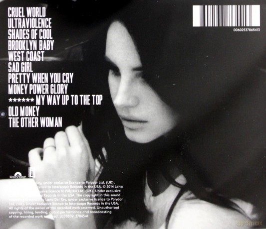 Lana Del Rey: Ultraviolence [CD]