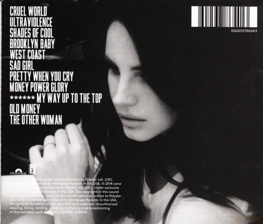 Lana Del Rey: Ultraviolence [CD]