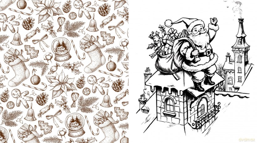 A Victorian Christmas Coloring Book: Color in the Nostalgic Traditions of Yule Times Past - More than 100 Pages to Color [KSIĄŻKA]